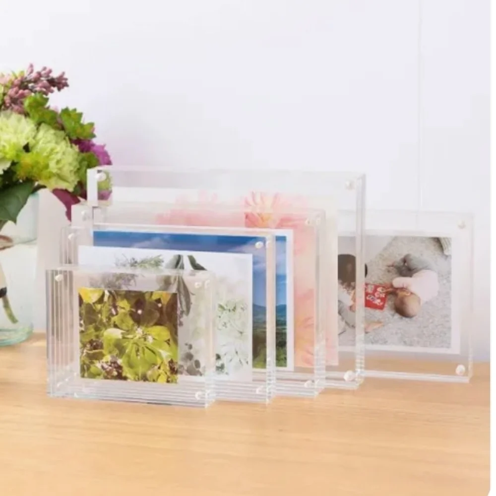❤️BUY 2 GET 1 FREE  Magnetic Acrylic Photo Frame - Large